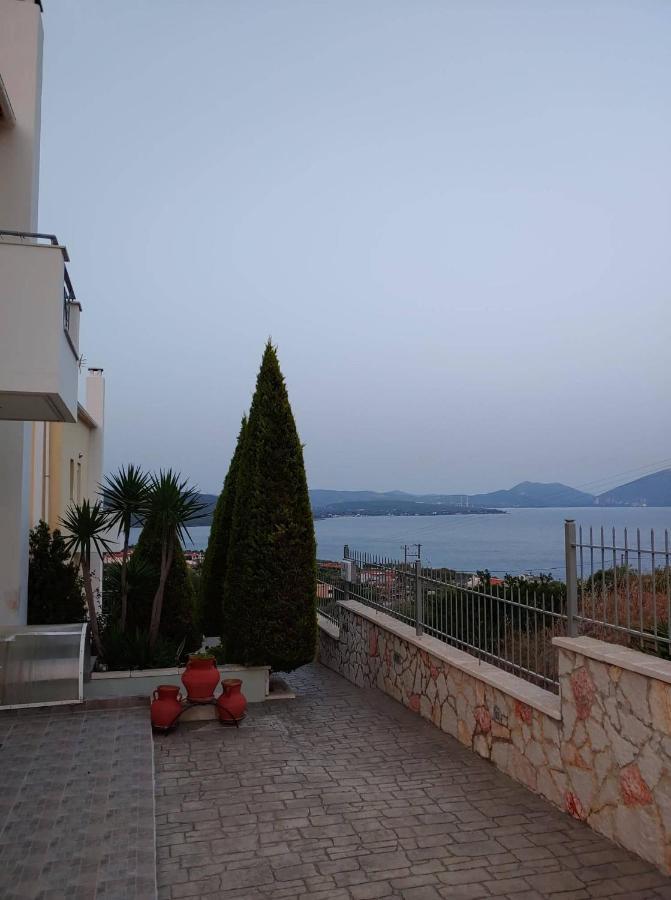 Villa Christine - Maisonettes With Fireplace Aliveri Exterior foto