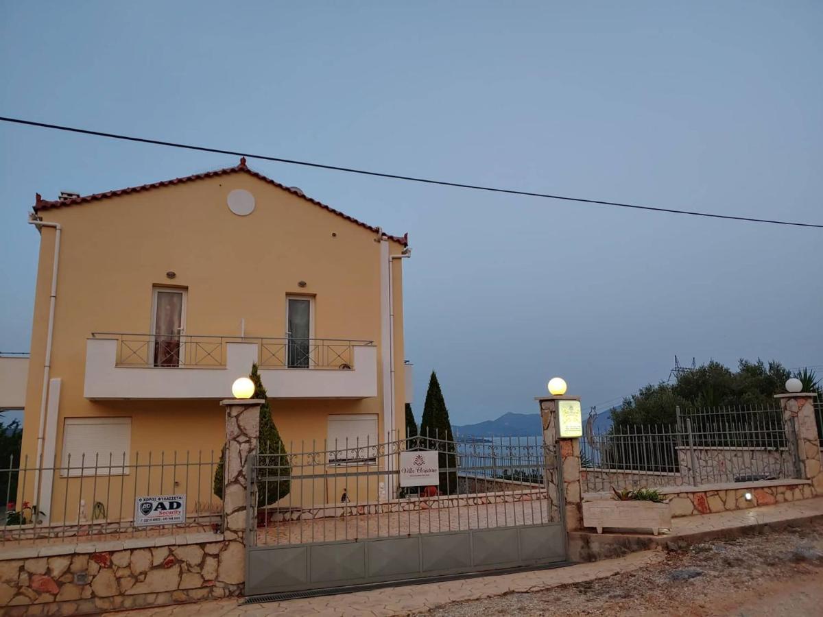 Villa Christine - Maisonettes With Fireplace Aliveri Exterior foto
