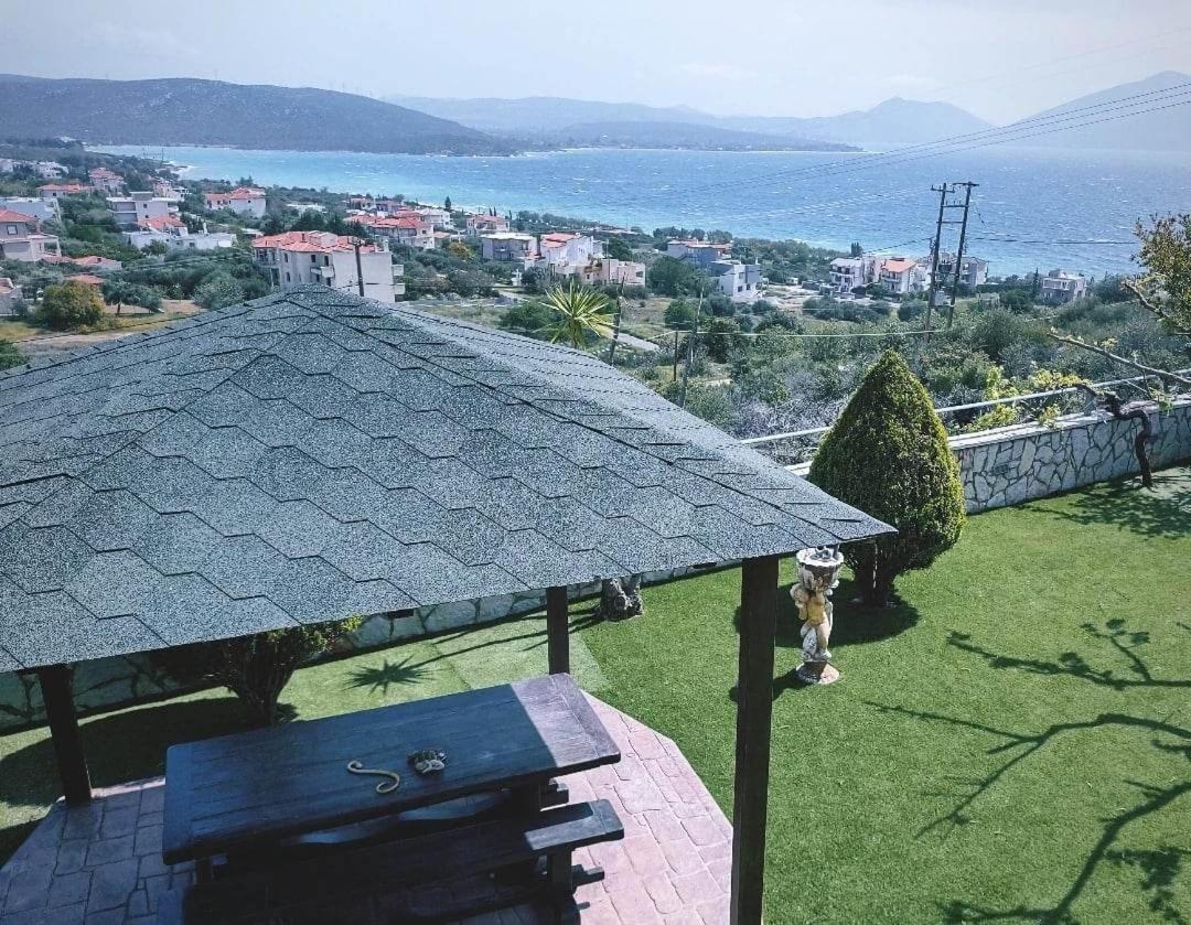 Villa Christine - Maisonettes With Fireplace Aliveri Exterior foto
