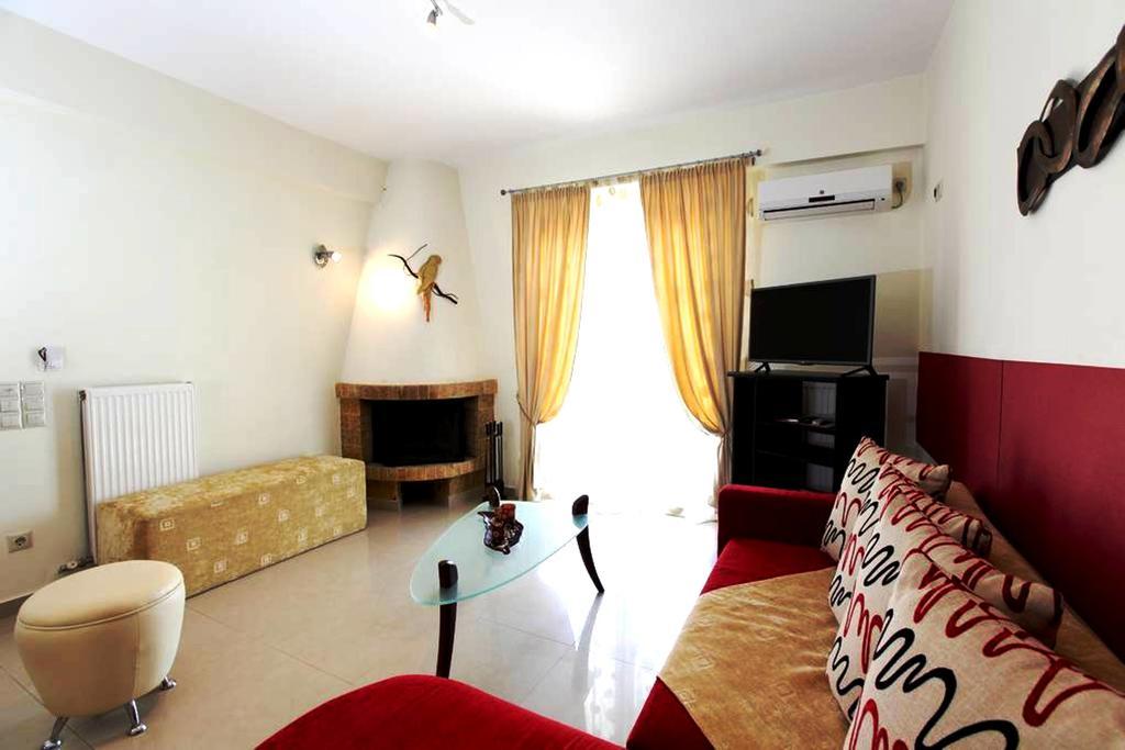 Villa Christine - Maisonettes With Fireplace Aliveri Exterior foto