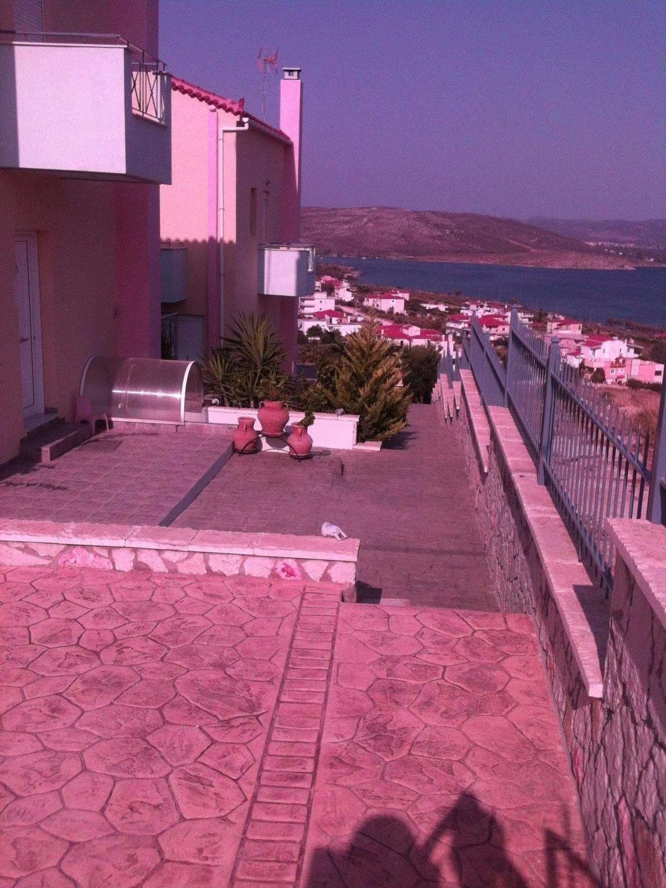 Villa Christine - Maisonettes With Fireplace Aliveri Exterior foto
